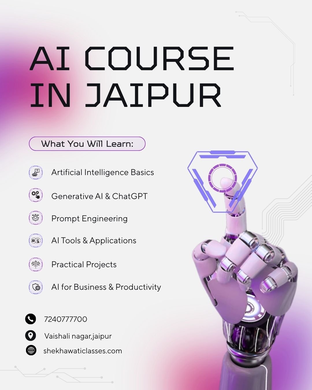 AI course in jaipur
