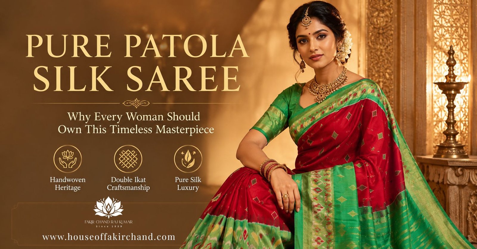 Patola Sarees Online for Vibrant Weddings and Festive Styles