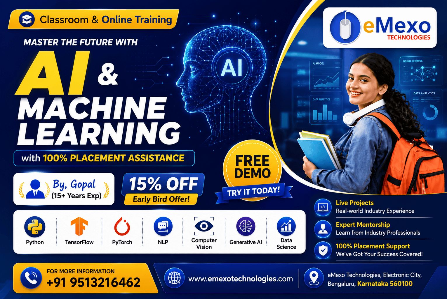 Hands-on AI Workshop Electronic City Bangalore