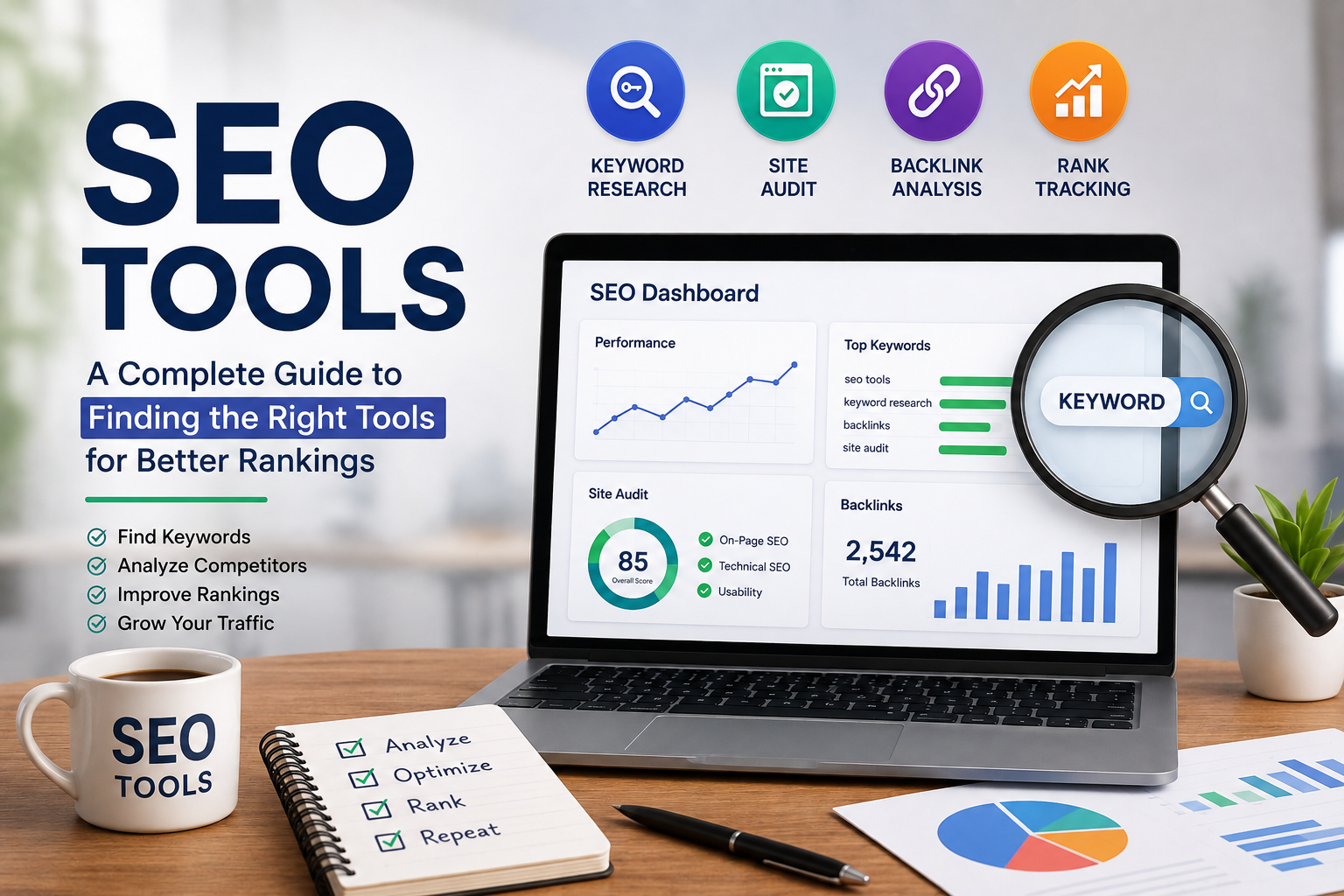 Best SEO Tools for Improving Website Rankings