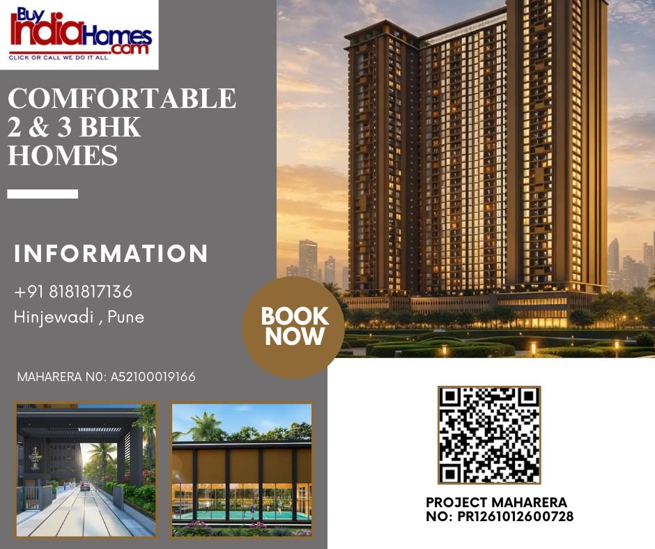 Codename ALa Carte Homes Hinjawadi: Connected to IT Hubs, Retail and S