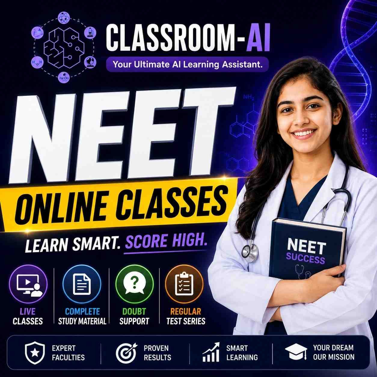 NEET Foundation Course (Class 11-12) | AI-Powered NEET 2026 Preparatio