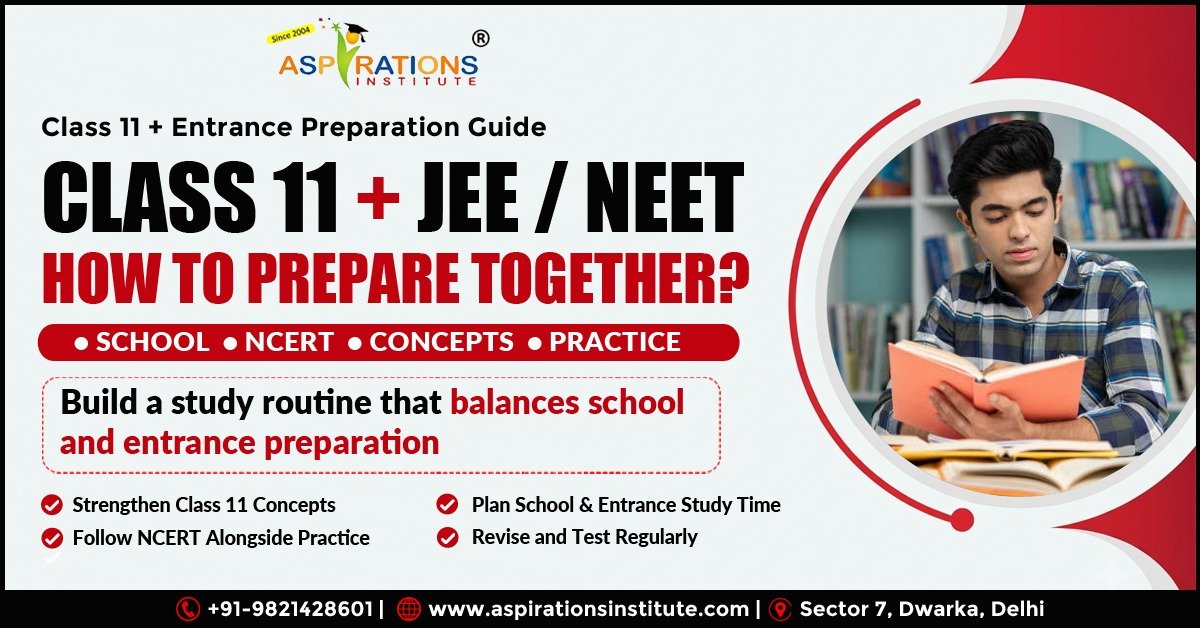 How to Prepare for Class 11 Along with JEE or NEET Foundation