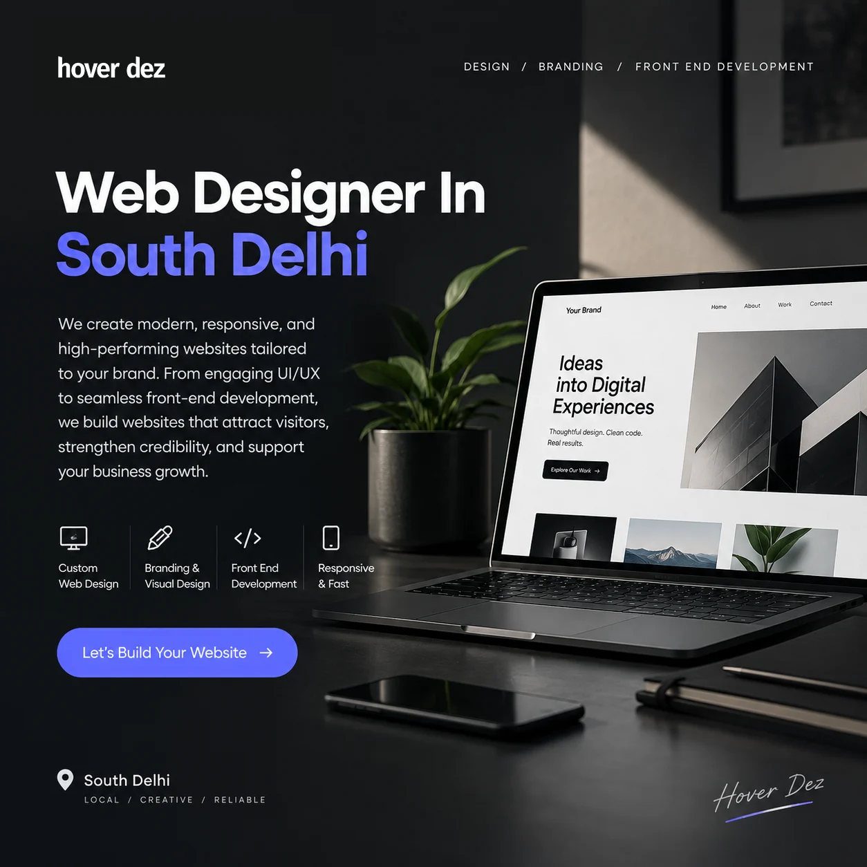 Web Designer In South Delhi