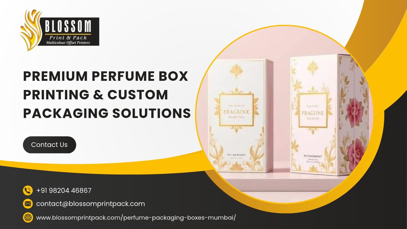 Premium Perfume Box Printing & Custom Packaging Solutions  