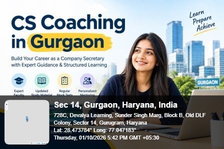Best CS Coaching in Gurgaon - Devalya Education