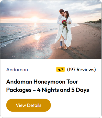 Andaman honeymoon tour packages: - Winter Season offer, 2026