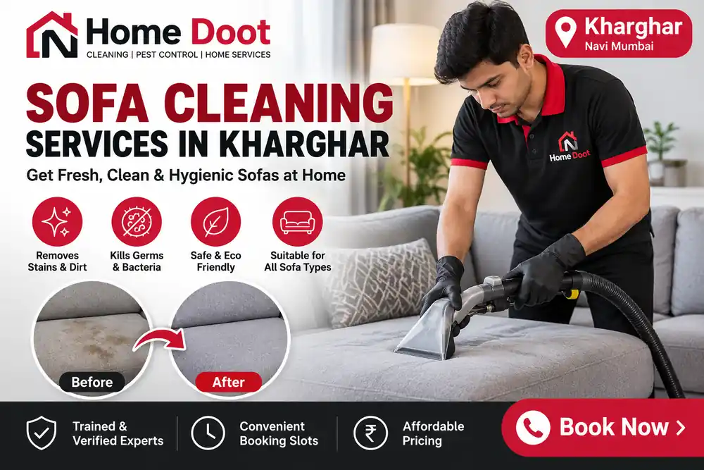 Sofa Cleaning Services in Kharghar