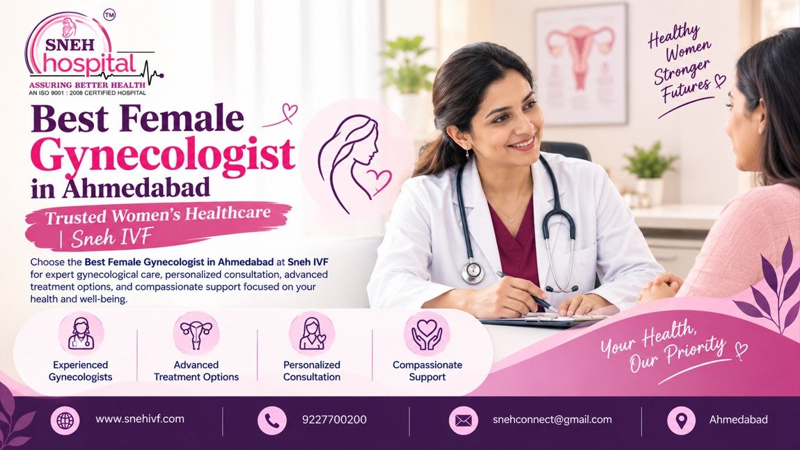 Best Female Gynecologist in Ahmedabad | Trusted Women's Healthcare | S