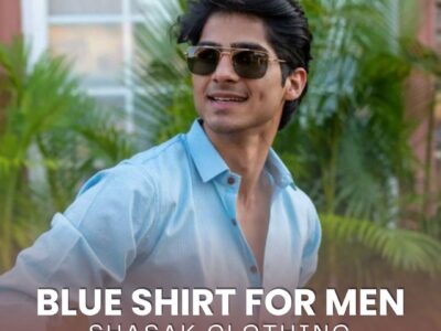 Shasak Clothing: Buy Best Quality Blue Shirt for Men
