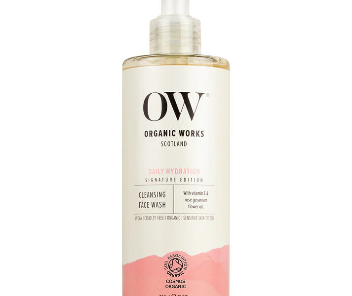 Shop Organic Works Cleansing Face Wash for Daily Skincare Routine