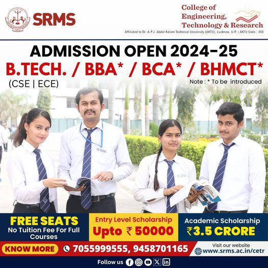 Transform Your Career with BBA Program at SRMSCETR