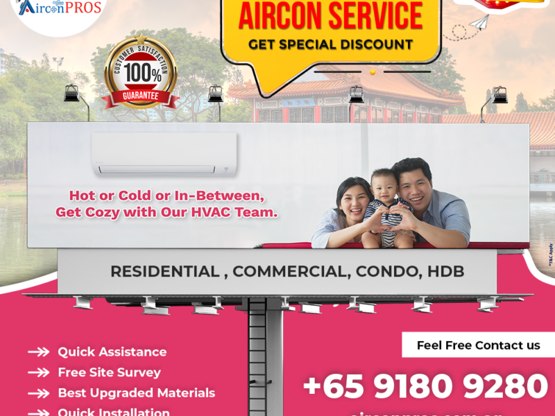 Aircon servicing in Jurong east