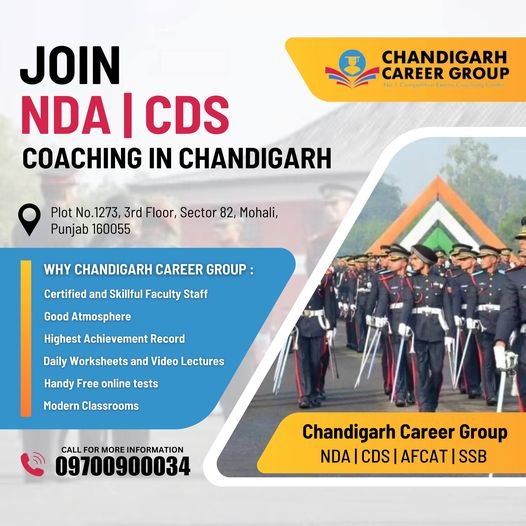 NDA Coaching in Chandigarh | Chandigarh Career Group