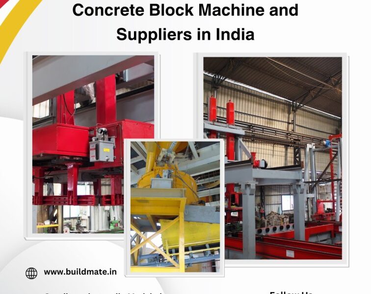 Concrete Block Machine and Suppliers in India - Buildmate