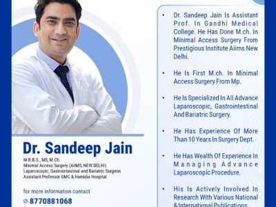 Best Bariatric Surgeon in Bhopal | Dr. Sandeep Jain