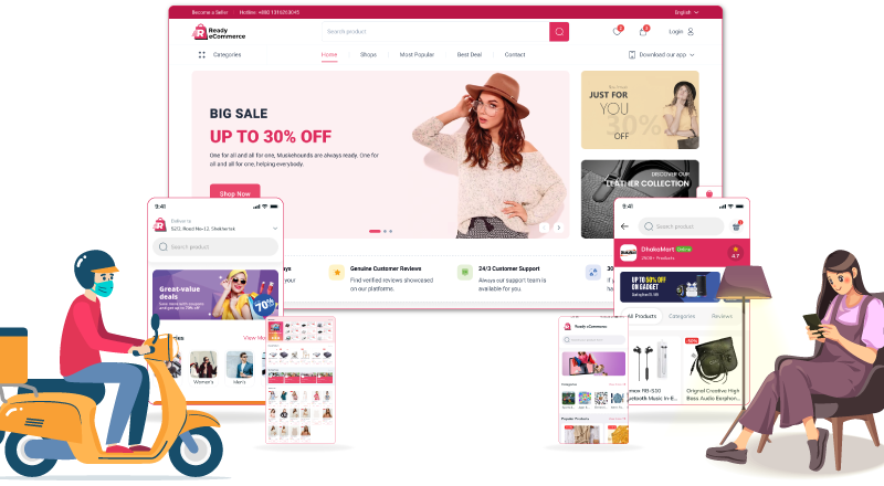 Ready eCommerce: Your All-in-One Online Store Solution