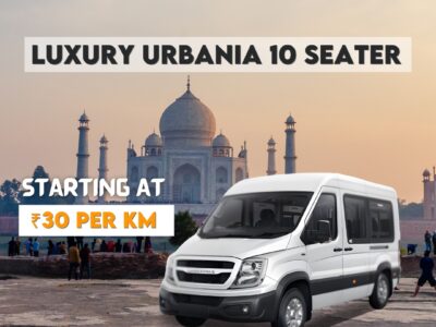 force urbania 10 seater rent