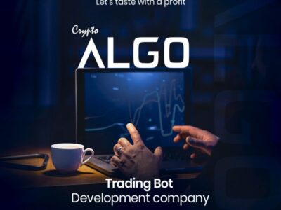 Crypto algo trading bot development services