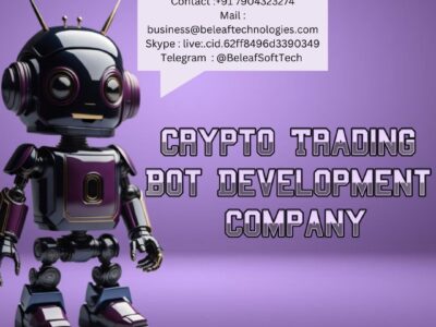 Crypto trading bot development company