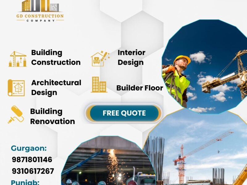 Best Construction and interior design company in Gurgaon Delhi NCR