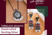 Buy Designer Silver Jewellery Online For Women in Indi