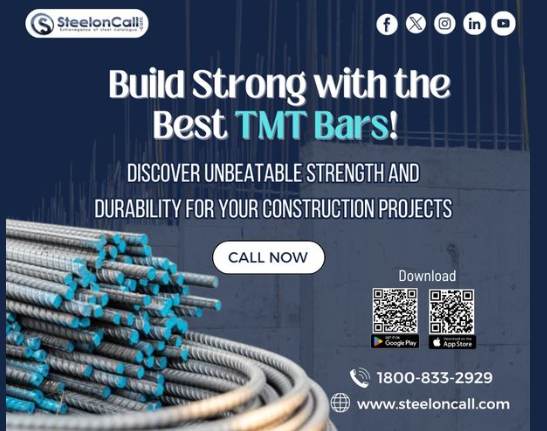 Unbeatable Strength with SteelonCall TMT Bars!