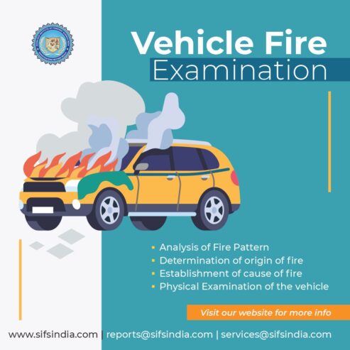 Vehicle Fire Investigation Forensic Services