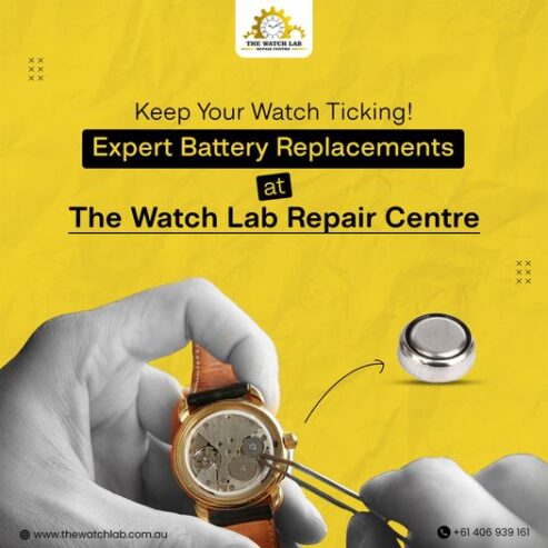 Expert Watch Repairs and Battery Replacement – The Wat