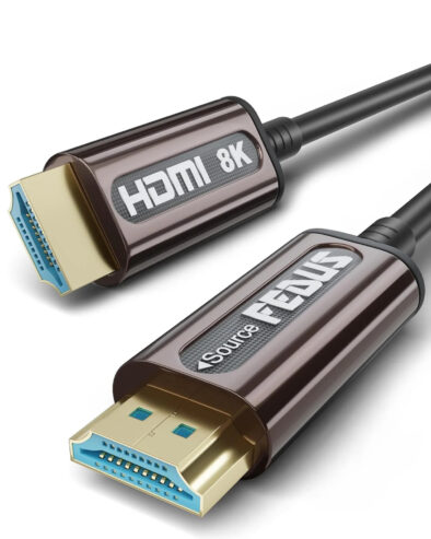 FEDUS Fiber Optic HDMI Cable Long, 8K@60Hz 4K@120Hz