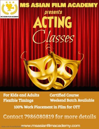 Best Acting School In Chandigarh