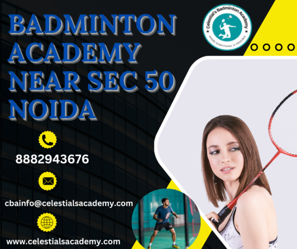 Badminton academy near sec 50 noida