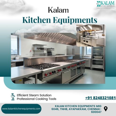 Hotel Kitchen Equipment in Chennai – Kalam Kitchen