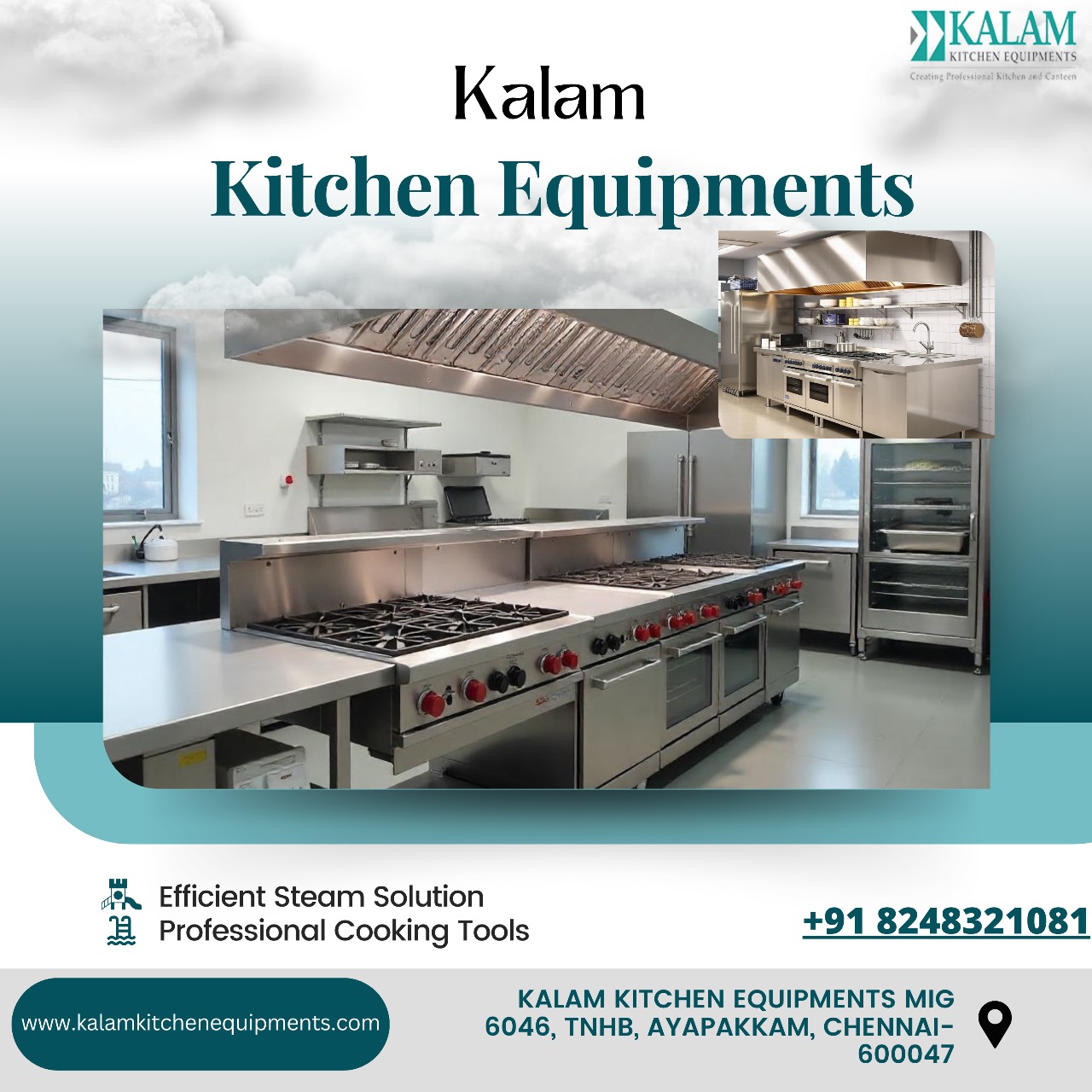 Hotel Kitchen Equipment in Chennai – Kalam Kitchen