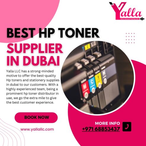 Trusted HP Toner Wholesaler in Dubai | Yalla LLc