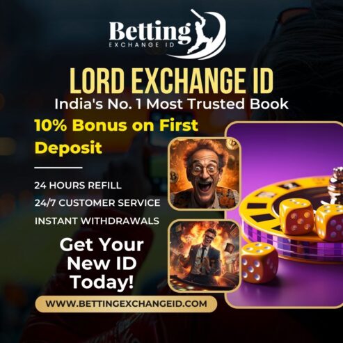 Get Lord Exchange ID – 10% Bonus on First Deposit