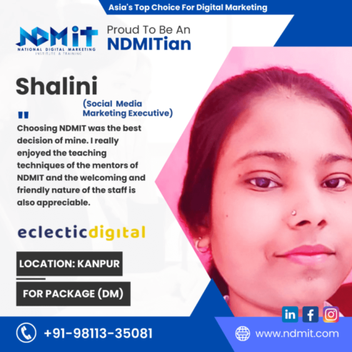 NDMIT – Digital Marketing Institute in Kanpur