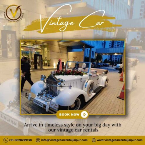 vintage car rental price