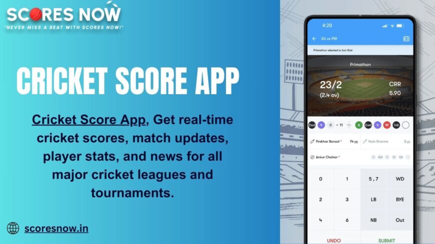 Cricket Score App