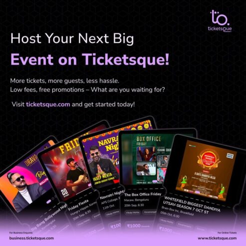 Tickets for Bangalore Events