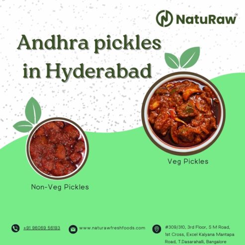 Best Andhra pickles in Hyderabad | NatuRaw