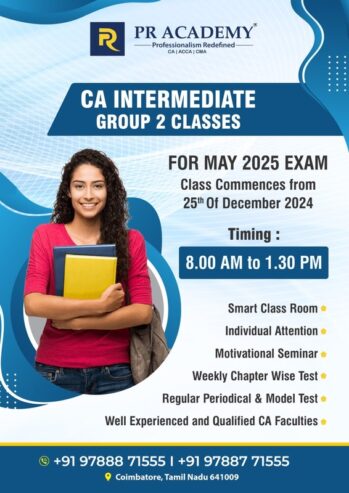 CA Intermediate Group2 Classes