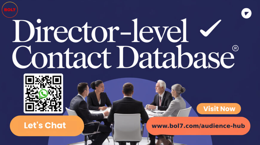 Director-Level Contact Database – Reach Senior Decisio