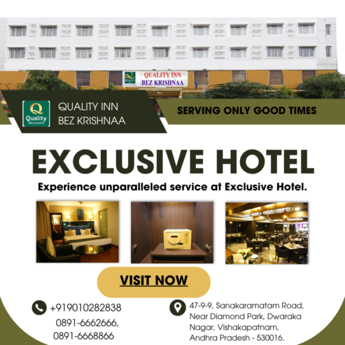 ” Best Luxury Hotel Near Vizag – QUALITYINN BEZKRISHN