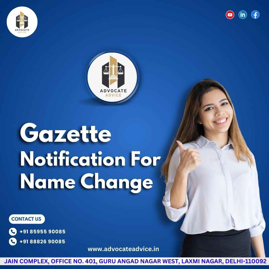 Online Gazette Name Change Guide