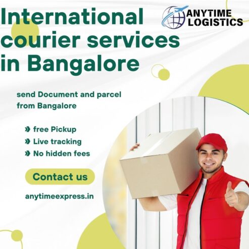 International courier services in Bangalore