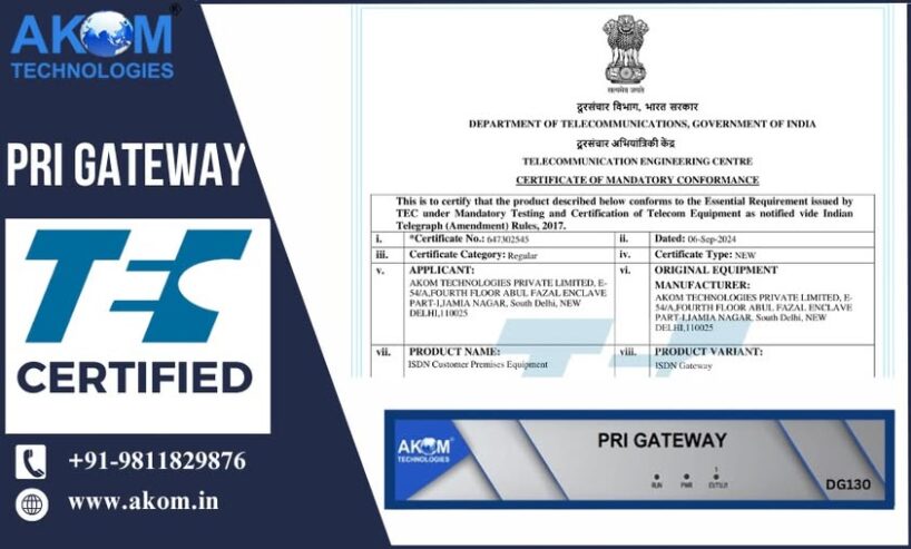 Streamline Calls with SIP to PRI Gateway