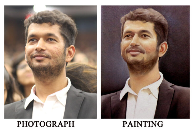 Most Famous Portrait Artist in Delhi NCR India