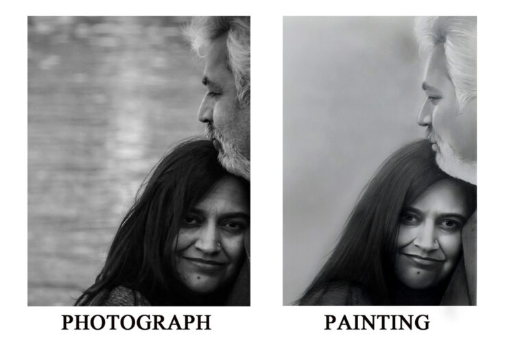 Most Famous Portrait Artist in Delhi NCR India