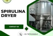 Spirulina Dryer Machine | Spirulina Cultivation